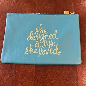 Erin Condren Vegan Leather Clutch